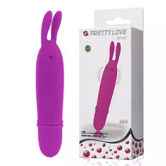 Vibrador Pretty Love Boyce Mini Orelhas do Coelho com 10 Vibrações Sexy Import - comprar online