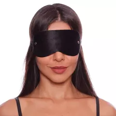 Venda Tapa Olhos Pelucia PRETO Dominatrix