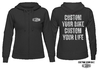 Campera Dama Negro "Custom your Bike"