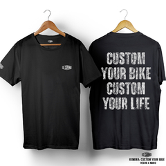 Remera hombre "CUSTOM YOUR BIKE"