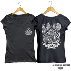 Remera Dama "Las rutas son nuestras"