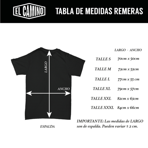 Medida de remeras sale