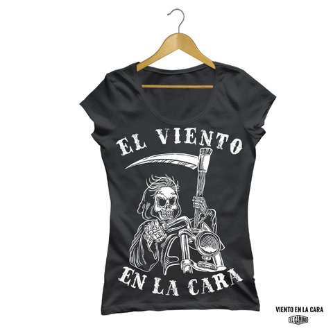 Remera Dama "Viento en la Cara"