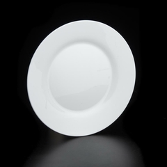 Plato polymer blanco - comprar online