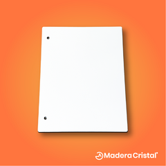 Tapa de carpeta Madera Cristal 20x25 cm
