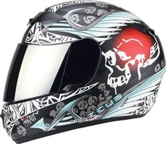 CAPACETE ZEUS 1200 N6 FRIGHT HI -TECH FIBER