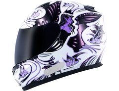 CAPACETE MT BLADE BUTTERFLY WHITE/PINK