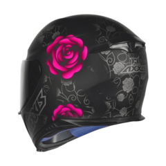 CAPACETE AXXIS EAGLE FLOWERS PF/RS na internet