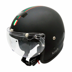 Capacete Kraft Old School Italia