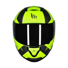 CAPACETE MT THUNDER 3 TRACE MATT YELLOW - loja online