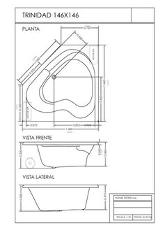 HIDRO TRINIDAD 146 6 JETS - comprar online