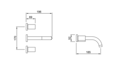 TOLEDO LAVAT PARED 62-150PEIRANO - comprar online