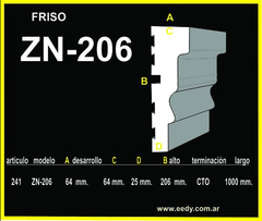 FRISO EPS ZN-CTO-206