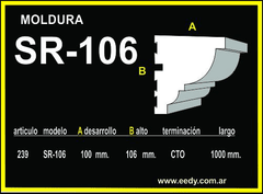 MOLDURA EPS SR-CTO-106
