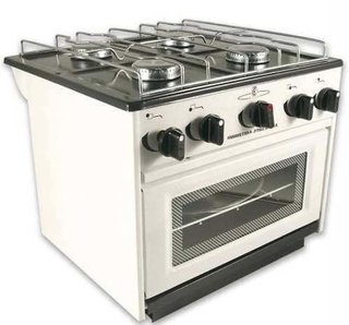 ANAFE DE 4 HORNALLAS CON HORNO A GAS - Productos al Costo