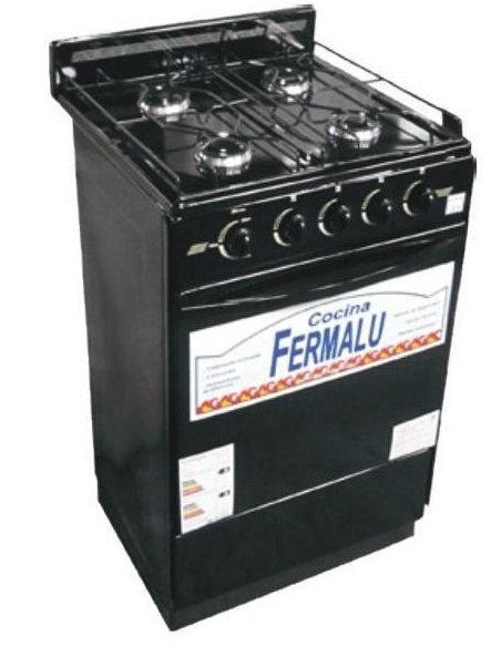 COCINA FERMALU NEGRA - comprar online