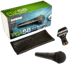 Micrófono Shure PGA58 LC dinámico , orginal con garantía distribuidor oficial ! - comprar online