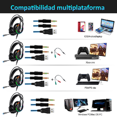 Auricular gamer Venetian A18 con Micrófono , nuevo en caja , garantía - comprar online