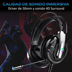 Auricular gamer Venetian A18 con Micrófono , nuevo en caja , garantía en internet