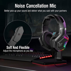 AURICULARES GAMER ONIKUMA K10 PRO NEGRO ,nuevo en caja, garantía . GAMING en internet