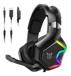 AURICULARES GAMER ONIKUMA K10 PRO NEGRO ,nuevo en caja, garantía . GAMING