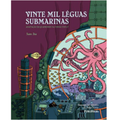 Vinte Mil Leguas Submarinas - Adaptaçao em quadrinhos na versao pop-up