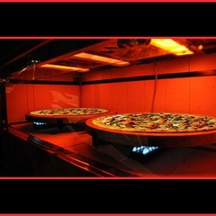 Forno de Pizza Lastro Giratório Revestido Refratário Novo (estudo troca)