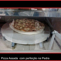 Forno de Pizza Lastro Giratório Revestido Refratário Novo (estudo troca) - loja online