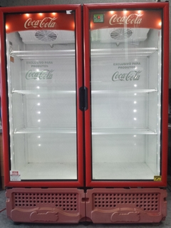 Geladeira Expositora Led Eletrônica Porta Dupla (estudo troca)