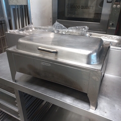 Rechaud Etera Inox 2 Cubas Usado (estudo troca)