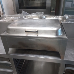 Rechaud Etera Inox 2 Cubas Usado (estudo troca) - SitedaPizza