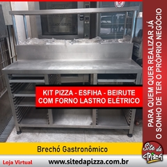 Kit Esfiha (Equipamentos Pizza mini Pizza) (Estudo troca) - comprar online