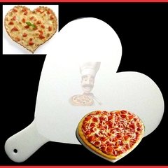 Pá de Pizza em Polietileno com formato de coração - comprar online