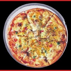 Kit 5 Telas de Alumínio para Pizza 35cm - comprar online