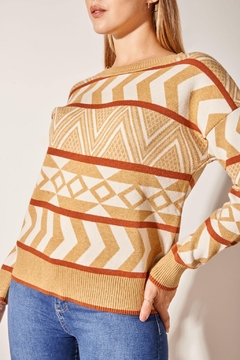 Sweater Jacquard Maia - comprar online