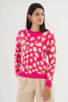 Sweater Print Tricolor - comprar online