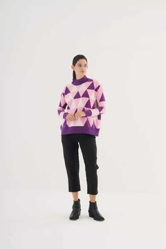 Sweater Triangulos Oversize - comprar online