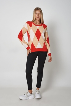 Sweater Jaquard Rombos - comprar online