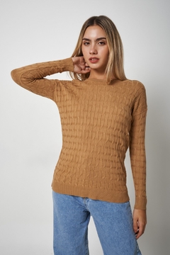 Sweater trenza Ámbar - comprar online