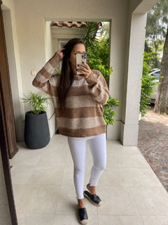 Sweater Bucle rayado