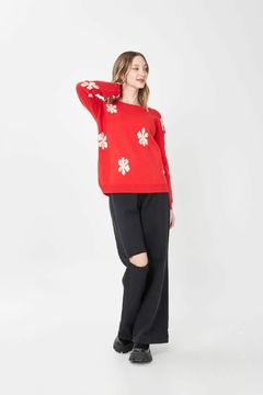 Sweater jacquard margarita