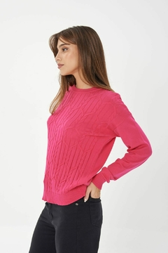 Sweater trenza monaco - comprar online