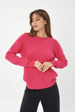 Sweater trenza monaco