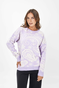 Sweater jacquard Mosaico