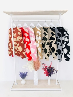 Sweater jacquard Nubes - tienda online