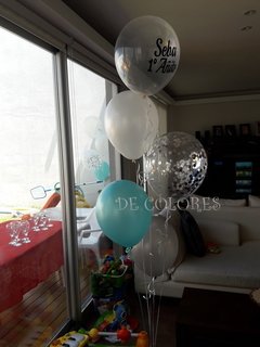 BOUQUETS DE GLOBOS CON HELIO - ALE DE LUCA arte con globos