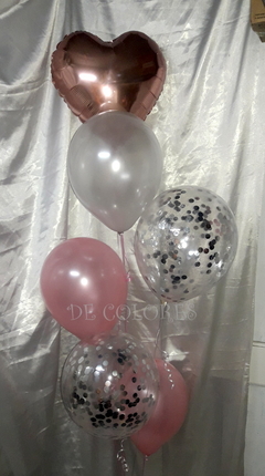 BOUQUETS DE GLOBOS CON HELIO