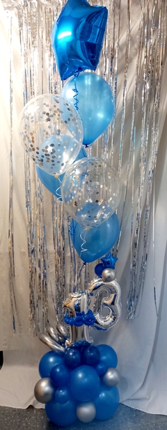 Imagen de BOUQUETS DE GLOBOS CON HELIO