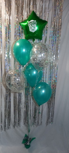 Imagen de BOUQUETS DE GLOBOS CON HELIO