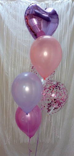 BOUQUETS DE GLOBOS CON HELIO